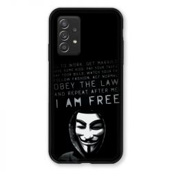 Coque Pour Samsung Galaxy A52S Anonymous I am free