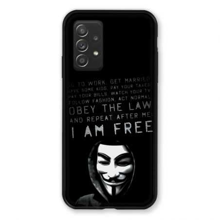 Coque Pour Samsung Galaxy A52S Anonymous I am free