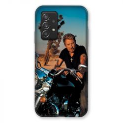 Coque Pour Samsung Galaxy A52S Johnny Hallyday Moto