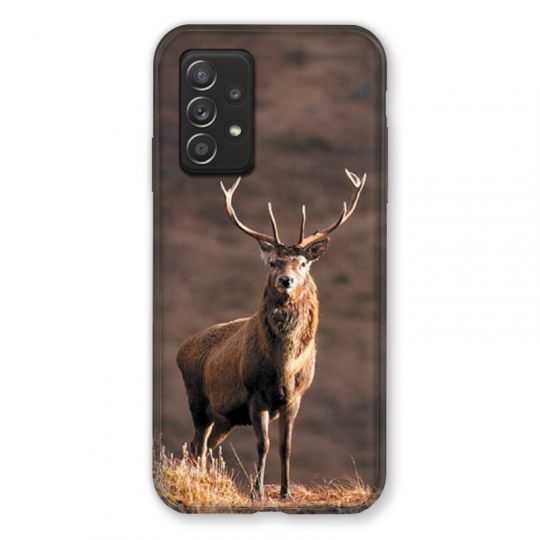Coque Pour Samsung Galaxy A52S Chasse Chevreuil Blanc