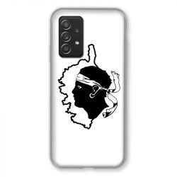 Coque Pour Samsung Galaxy A52S Corse Blanc