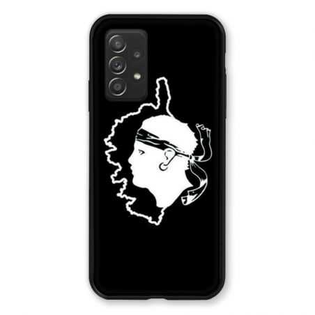 Coque Pour Samsung Galaxy A52S Corse Noir