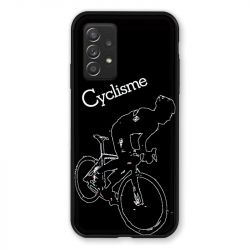 Coque Pour Samsung Galaxy A52S Cyclisme Ombre Blanche