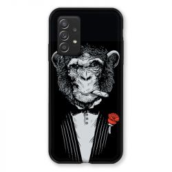 Coque Pour Samsung Galaxy A52S Decale Singe Mafia
