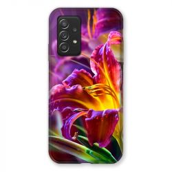Coque Pour Samsung Galaxy A52S Fleur Lys Color