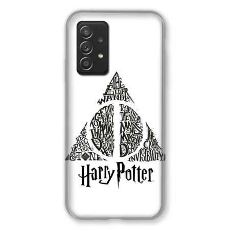 Coque Pour Samsung Galaxy A52S WB License Harry Potter Triangle Blanc