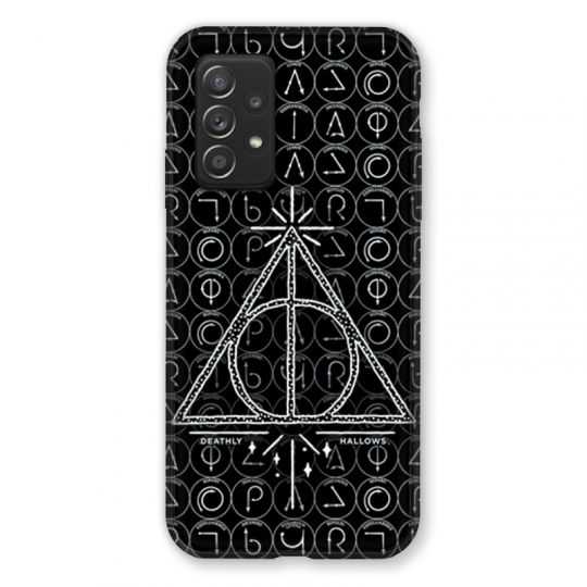 Coque Pour Samsung Galaxy A52S WB License Harry Potter Triangle noir