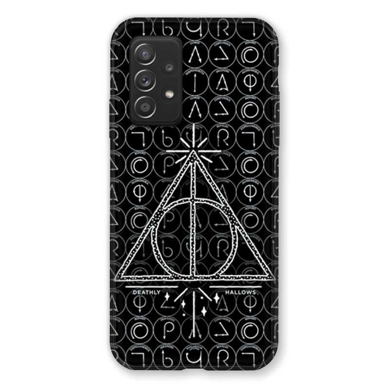 Coque Pour Samsung Galaxy A52S WB License Harry Potter Triangle noir