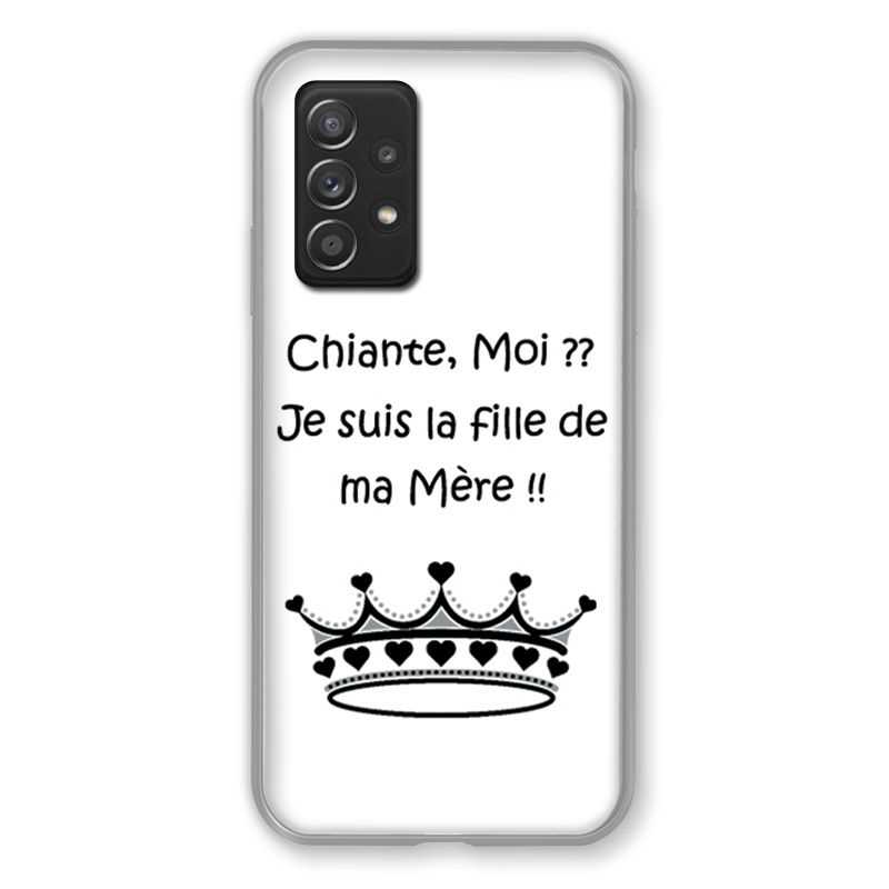 Coque Pour Samsung Galaxy A52S Humour Moi Chiante