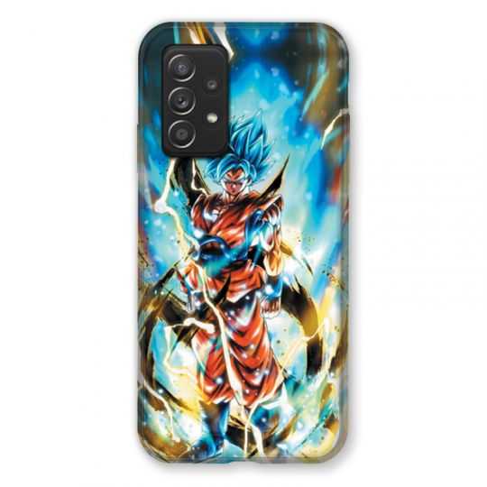 Coque Pour Samsung Galaxy A52S Manga Dragon Ball Sangoku Blanc