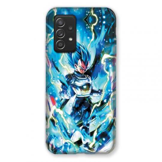 Coque Pour Samsung Galaxy A52S Manga Dragon Ball Vegeta Bleu