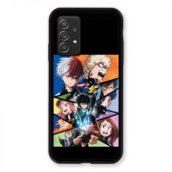 Coque Pour Samsung Galaxy A52S Manga My Hero Academia Noir