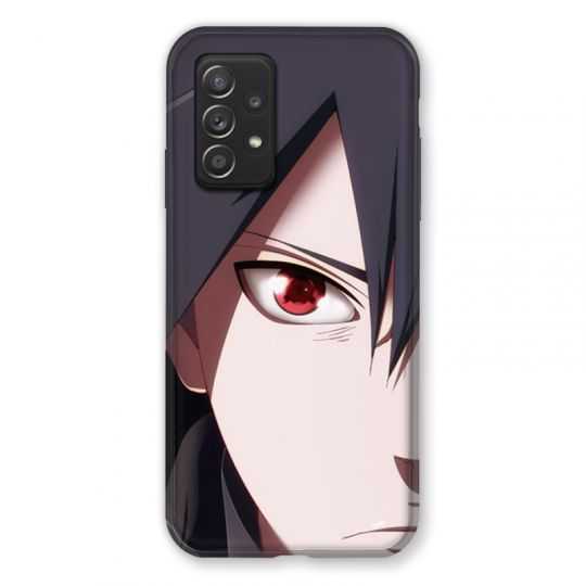 Coque Pour Samsung Galaxy A52S Manga Naruto Sasuke visage