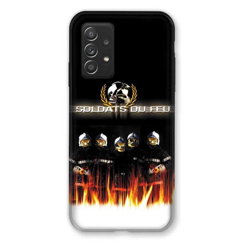 Coque Pour Samsung Galaxy A52S Pompier Soldat