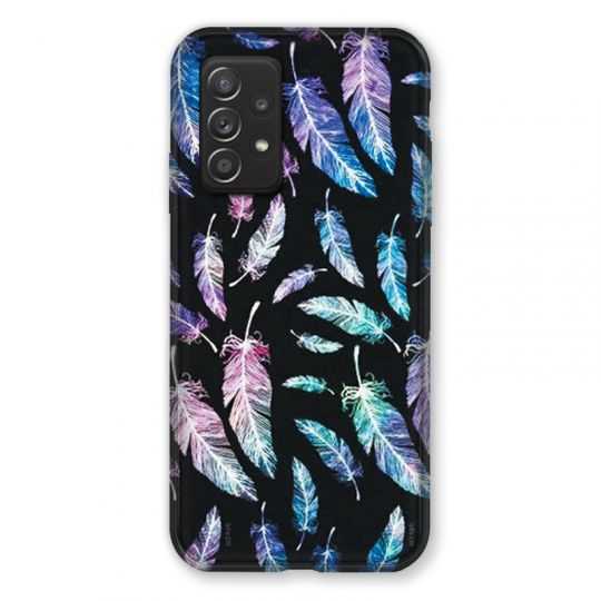 Coque Pour Samsung Galaxy A52S Psychedelic Plume