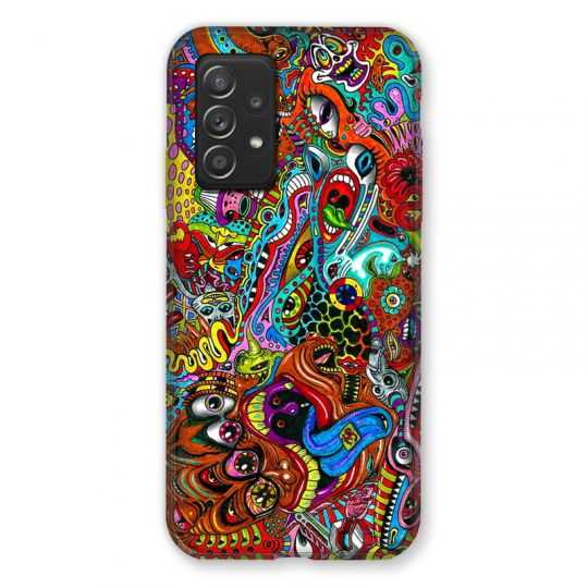 Coque Pour Samsung Galaxy A52S Psychedelic Yeux