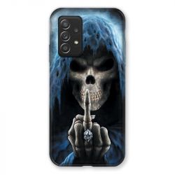 Coque Pour Samsung Galaxy A52S Tete de Mort Doigt