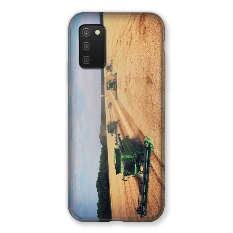 Coque Pour Samsung Galaxy A03S Agriculture Moissonneuse