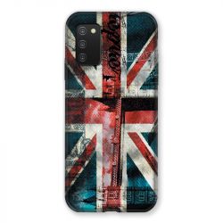 Coque Pour Samsung Galaxy A03S Angleterre UK Jean's