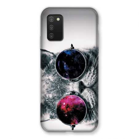 Coque Pour Samsung Galaxy A03S Chat Fashion