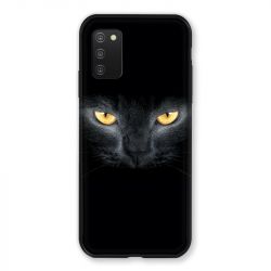 Coque Pour Samsung Galaxy A03S Chat Noir