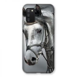 Coque Pour Samsung Galaxy A03S Cheval Blanc