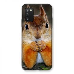 Coque Pour Samsung Galaxy A03S Ecureuil Face