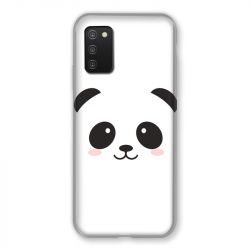 Coque Pour Samsung Galaxy A03S Panda Blanc
