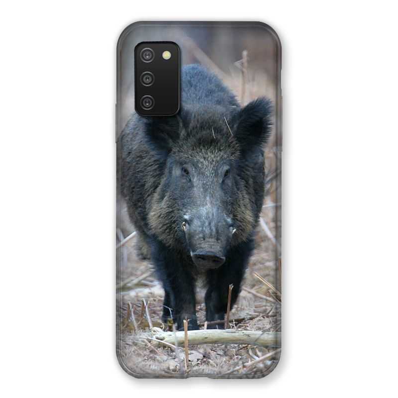 Coque Pour Samsung Galaxy A03S Sanglier Pin