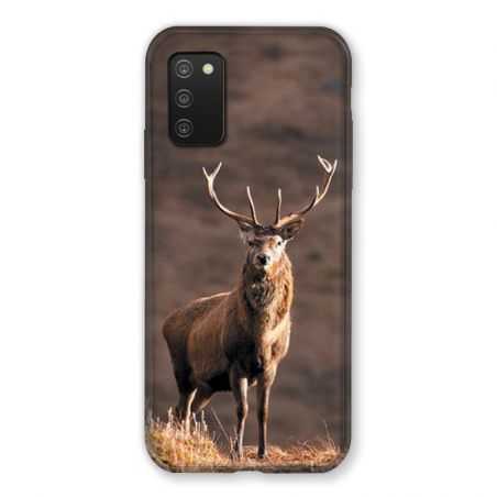 Coque Pour Samsung Galaxy A03S Chasse Chevreuil Blanc