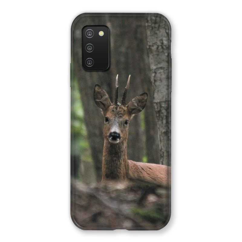 Coque Pour Samsung Galaxy A03S Chasse Chevreuil Bois