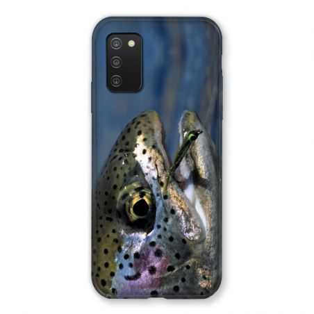 Coque Pour Samsung Galaxy A03S Peche Truite