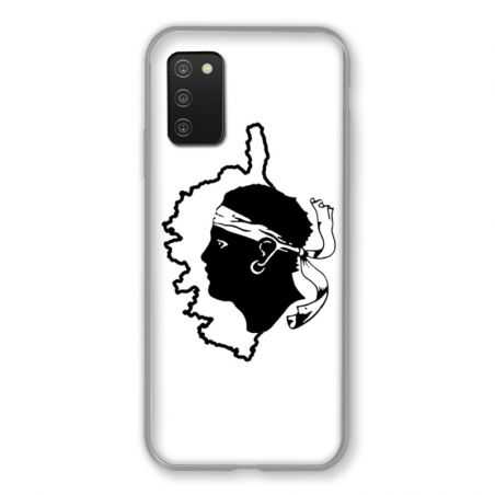Coque Pour Samsung Galaxy A03S Corse Blanc