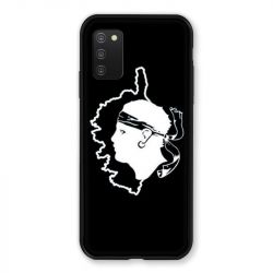 Coque Pour Samsung Galaxy A03S Corse Noir