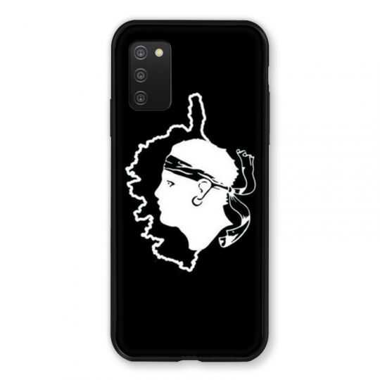 Coque Pour Samsung Galaxy A03S Corse Noir