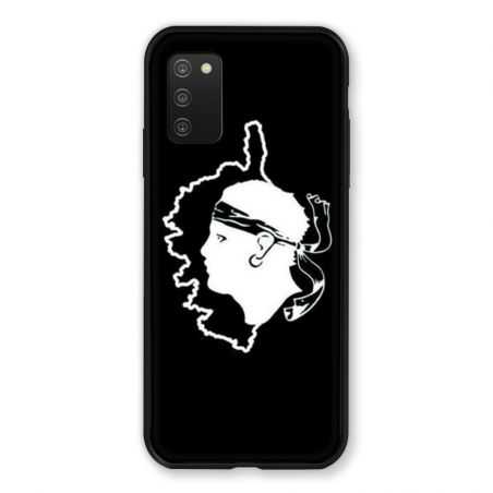 Coque Pour Samsung Galaxy A03S Corse Noir