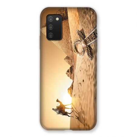 Coque Pour Samsung Galaxy A03S Egypte Chameau