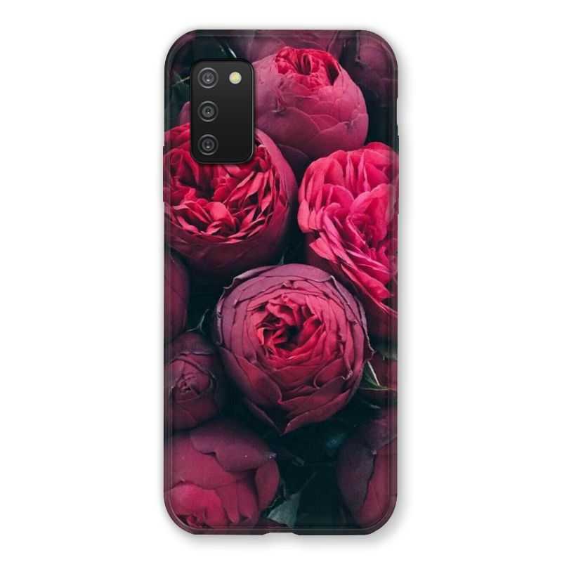 Coque Pour Samsung Galaxy A03S Fleur Pivoine