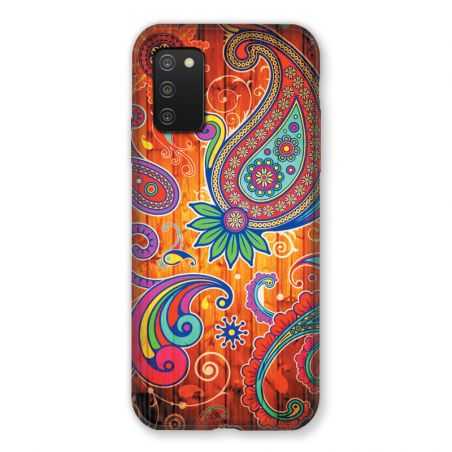 Coque Pour Samsung Galaxy A03S Fleur Psychedelic