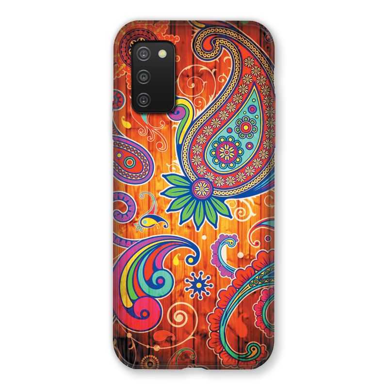 Coque Pour Samsung Galaxy A03S Fleur Psychedelic