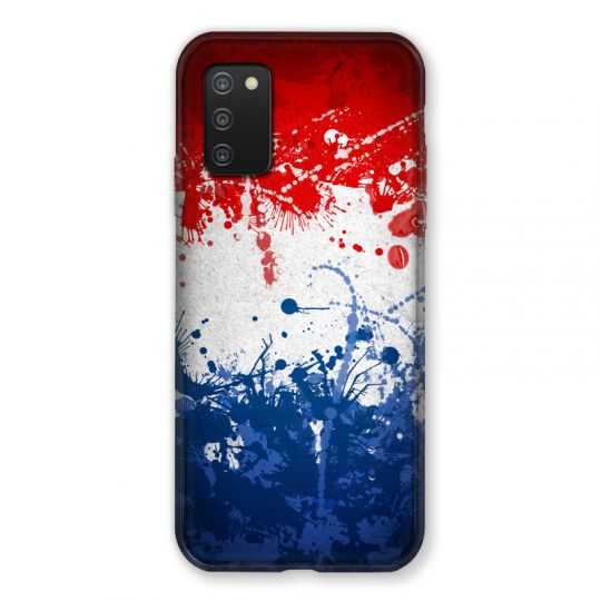 Coque Pour Samsung Galaxy A03S France Eclaboussure