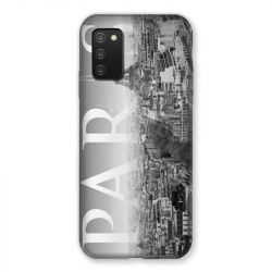 Coque Pour Samsung Galaxy A03S France Paris Vintage