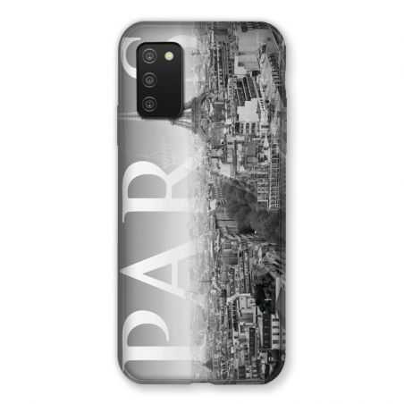 Coque Pour Samsung Galaxy A03S France Paris Vintage