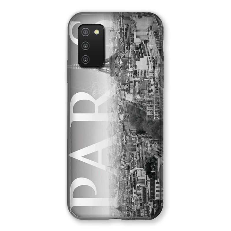 Coque Pour Samsung Galaxy A03S France Paris Vintage