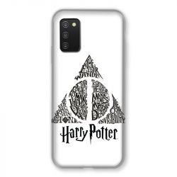 Coque Pour Samsung Galaxy A03S WB License Harry Potter Triangle Blanc