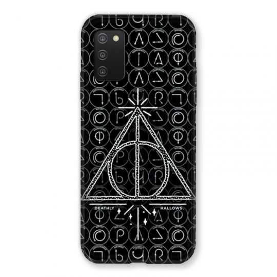 Coque Pour Samsung Galaxy A03S WB License Harry Potter Triangle noir