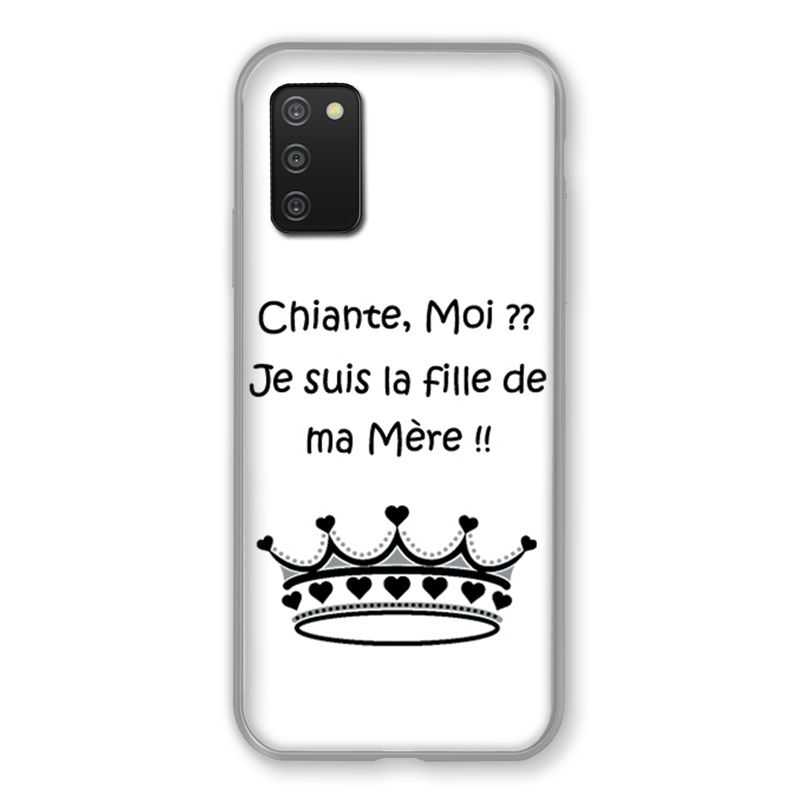 Coque Pour Samsung Galaxy A03S Humour Moi Chiante
