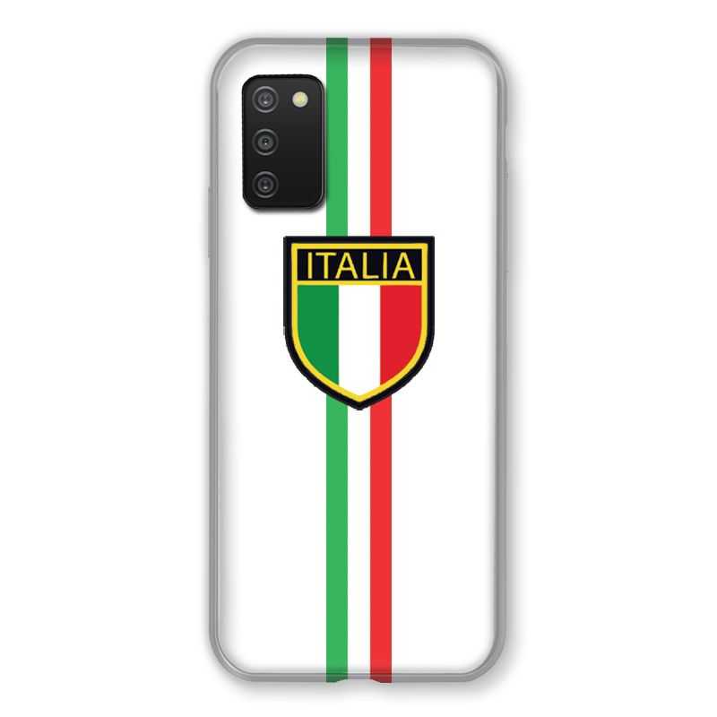 Coque Pour Samsung Galaxy A03S Italie 3 Blanc