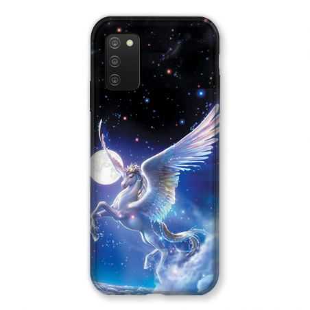 Coque Pour Samsung Galaxy A03S Licorne Céleste