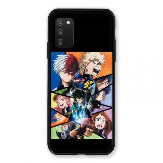 Coque Pour Samsung Galaxy A03S Manga My Hero Academia Noir